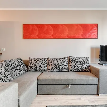 公寓 Comfort Cztery Oceany 格但斯克